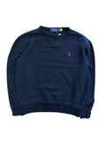 Vintage 2000s Polo Black Crewneck Sweater Small