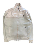 Vintage 1990s Polo Beige Full Zip Sweater XL/L