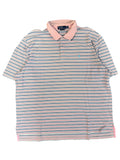 Vintage Polo Pink Blue Button Up Shirt 2XL