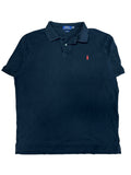 Vintage 2000s Polo Plain Black Shirt XL