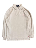 Vintage 2000s Polo Long Sleeve White Shirt Large