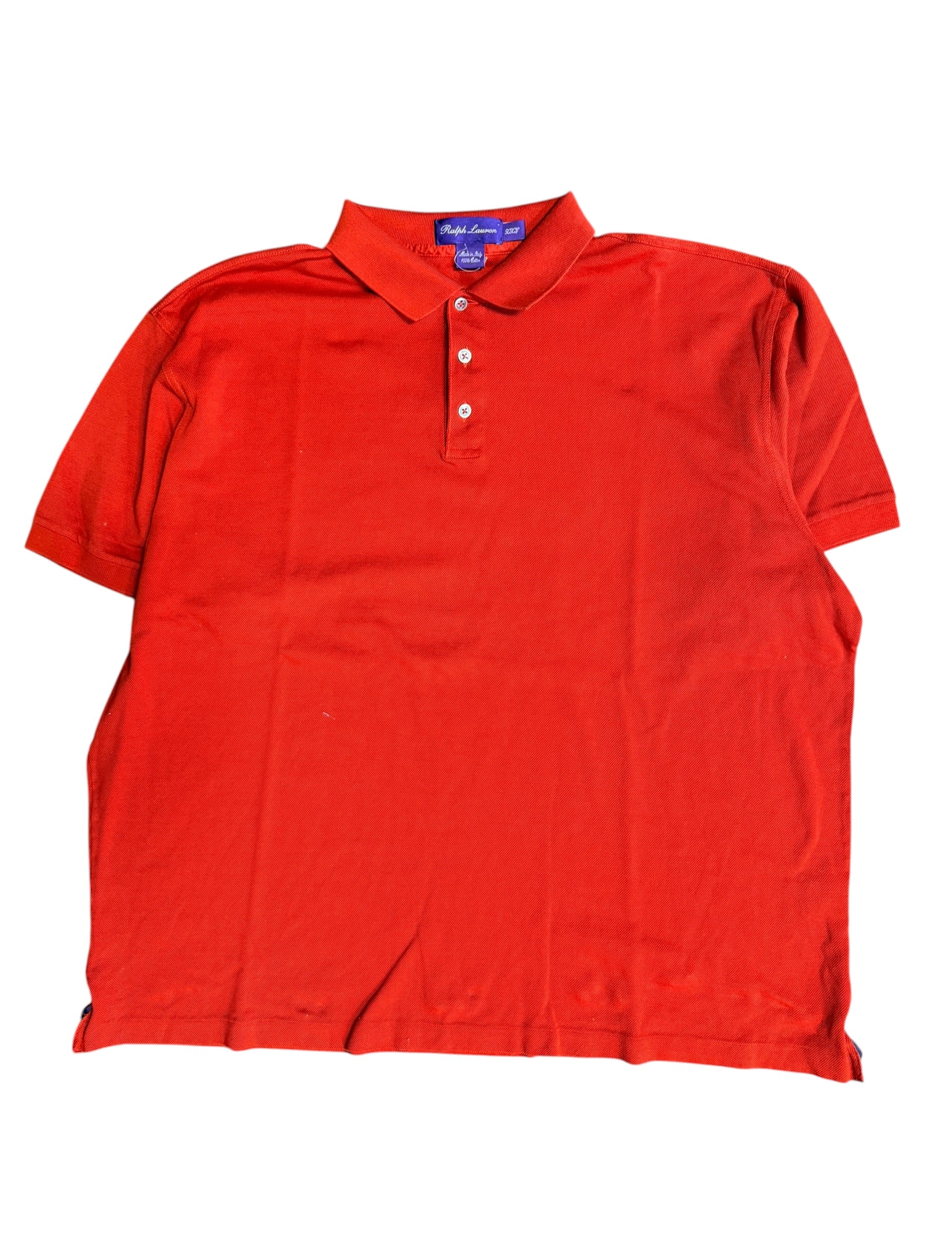 Vintage 2000s Purple Label Ralph Lauren Polo Shirt 2XL