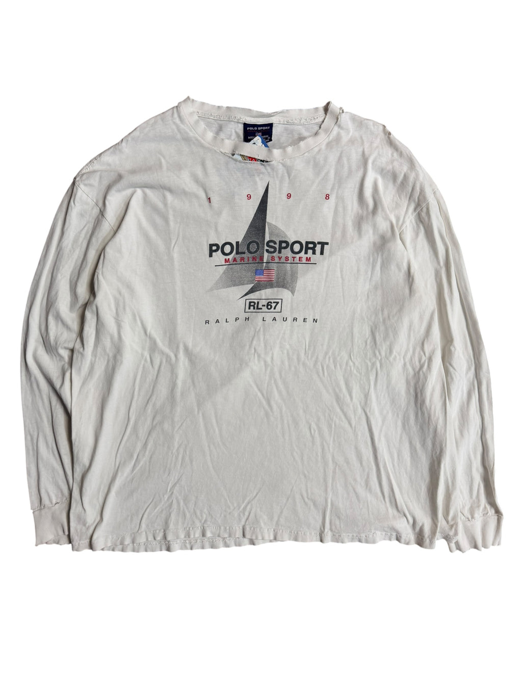 Vintage 2000s Polo Sport Long Sleeve Shirt 2XL