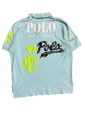 Vintage 2000s Graphic Polo Button Up Shirt XL