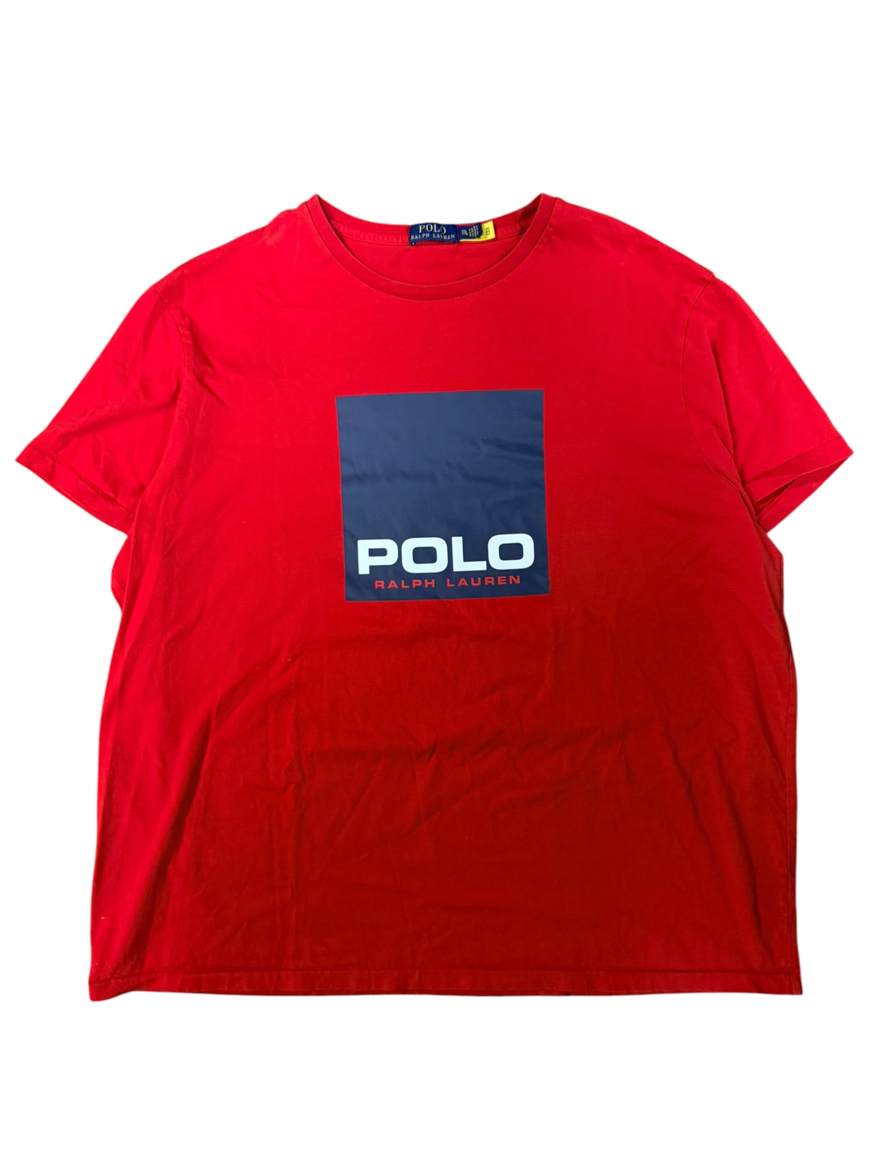 Vintage 2000s Polo Logo Graphic Red Shirt 2XL