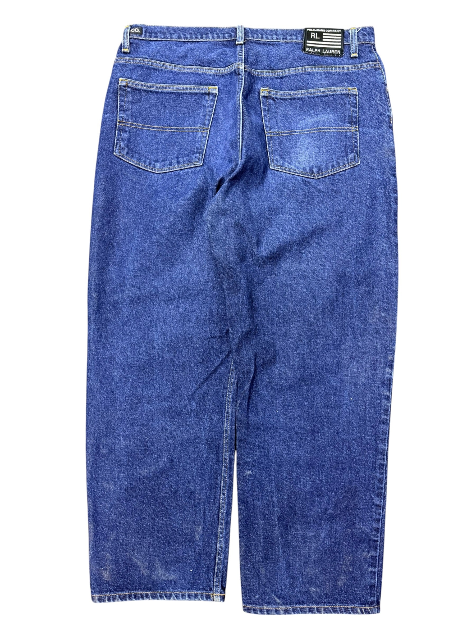 Vintage 2000s Polo Loose Fit Denim Pants 36W