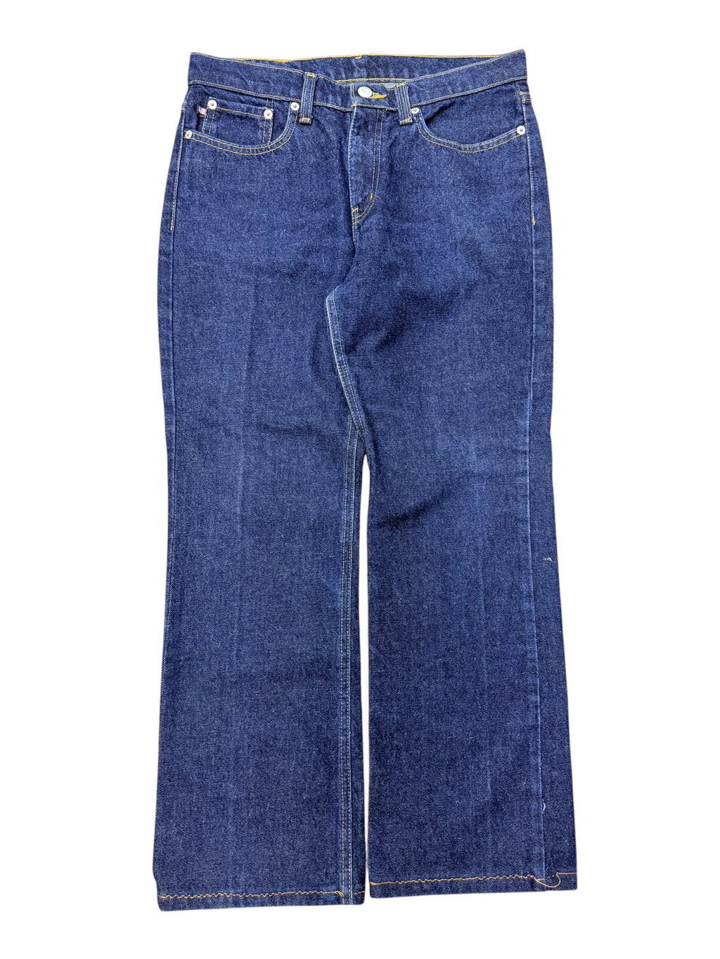 Vintage 2000s Polo Navy Blue Denim Pants Womens 8