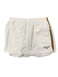 Vintage 1990s Polo Sport White Yellow Stripe Shorts XL