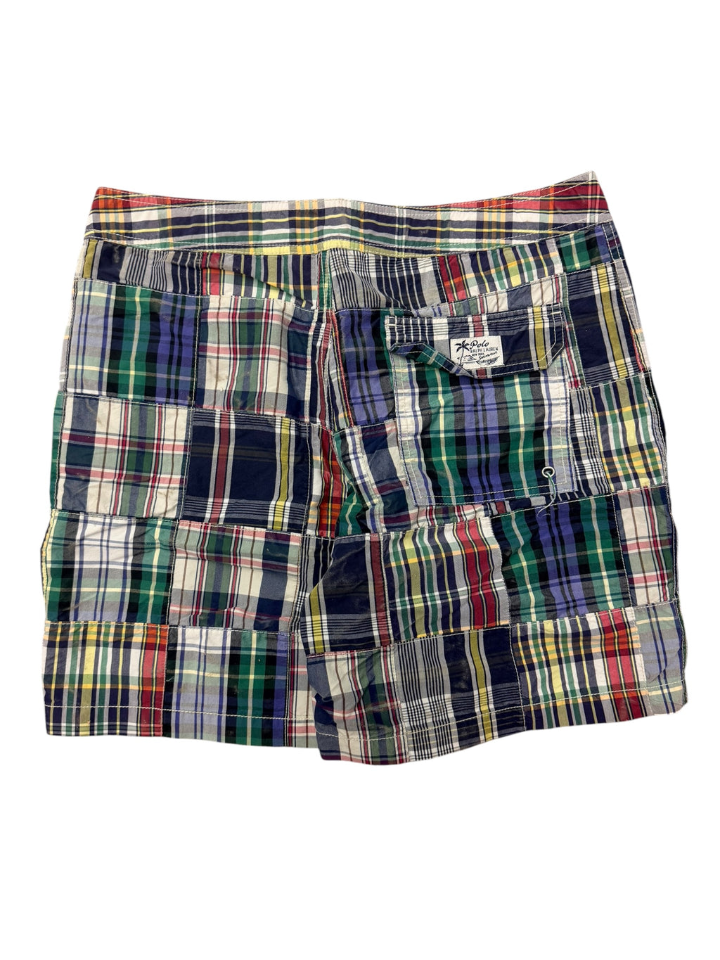 Vintage 2000s Polo Patchwork Short 32W