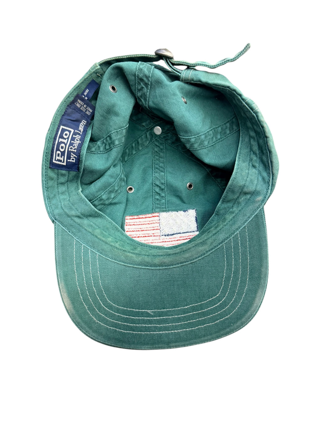 Vintage 1990s Polo USA Flag Hat