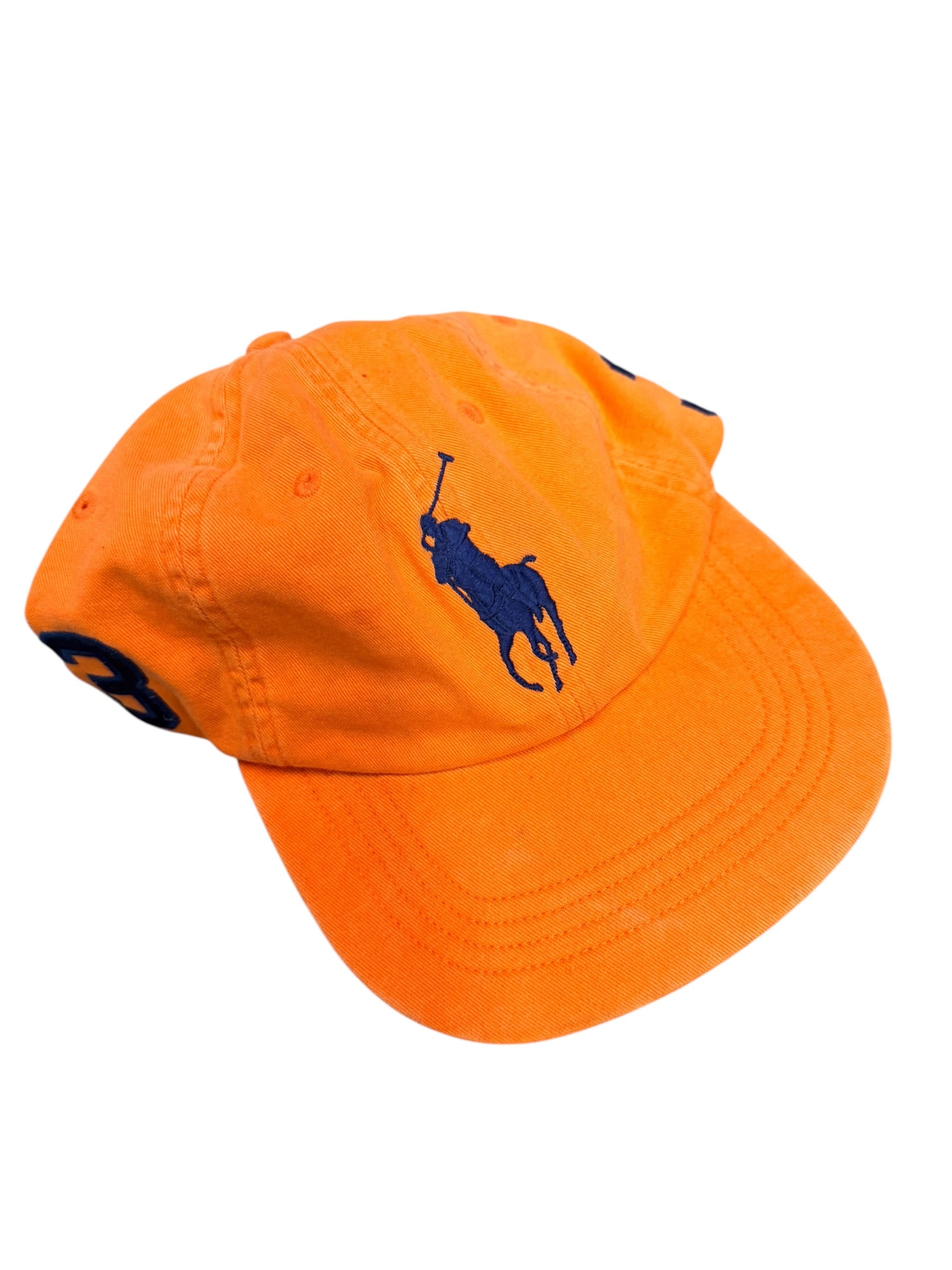 Vintage Polo Orange Big Pony Hat
