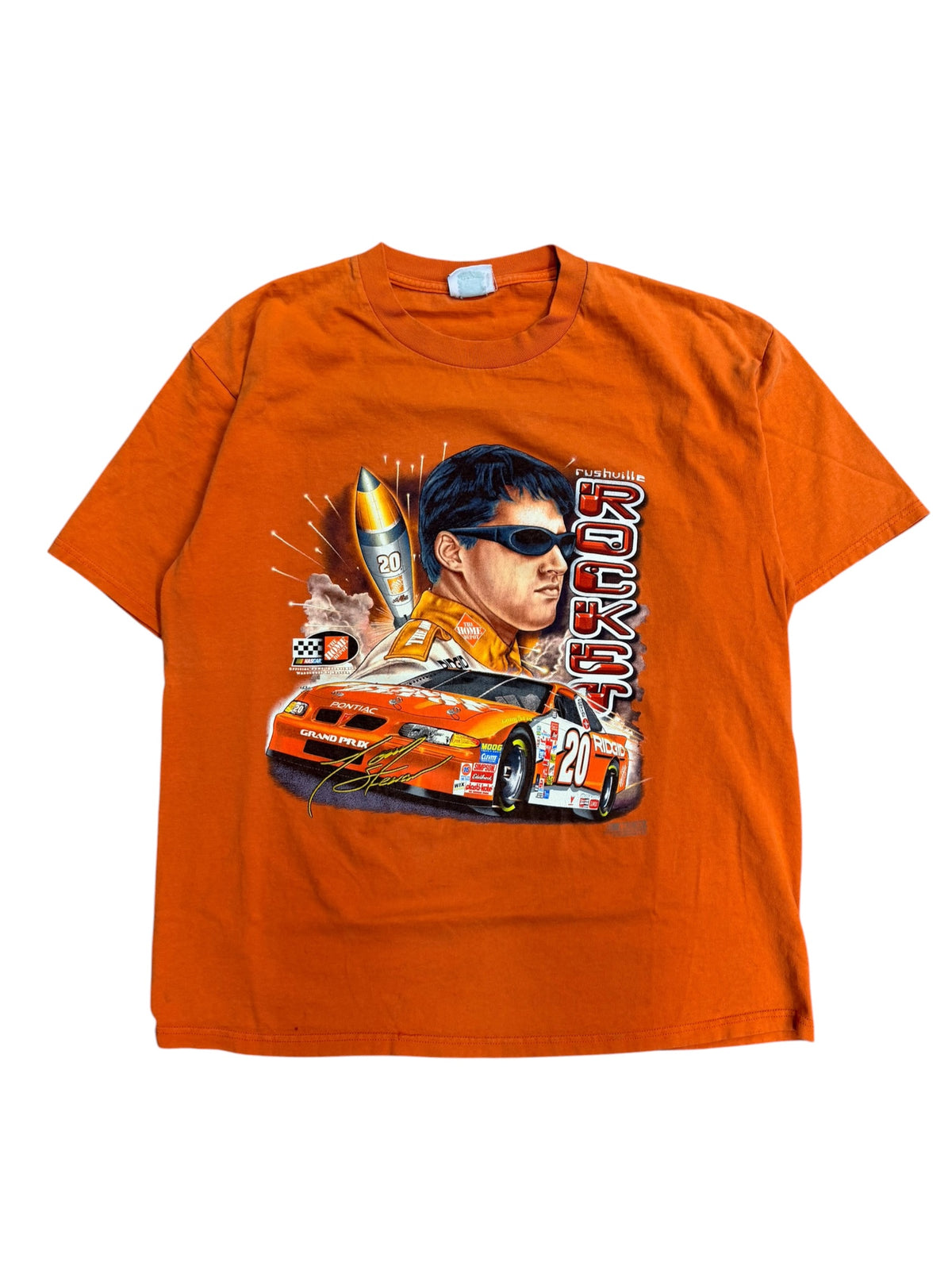 Vintage 2000s Rushville Rocket Nascar Shirt XL