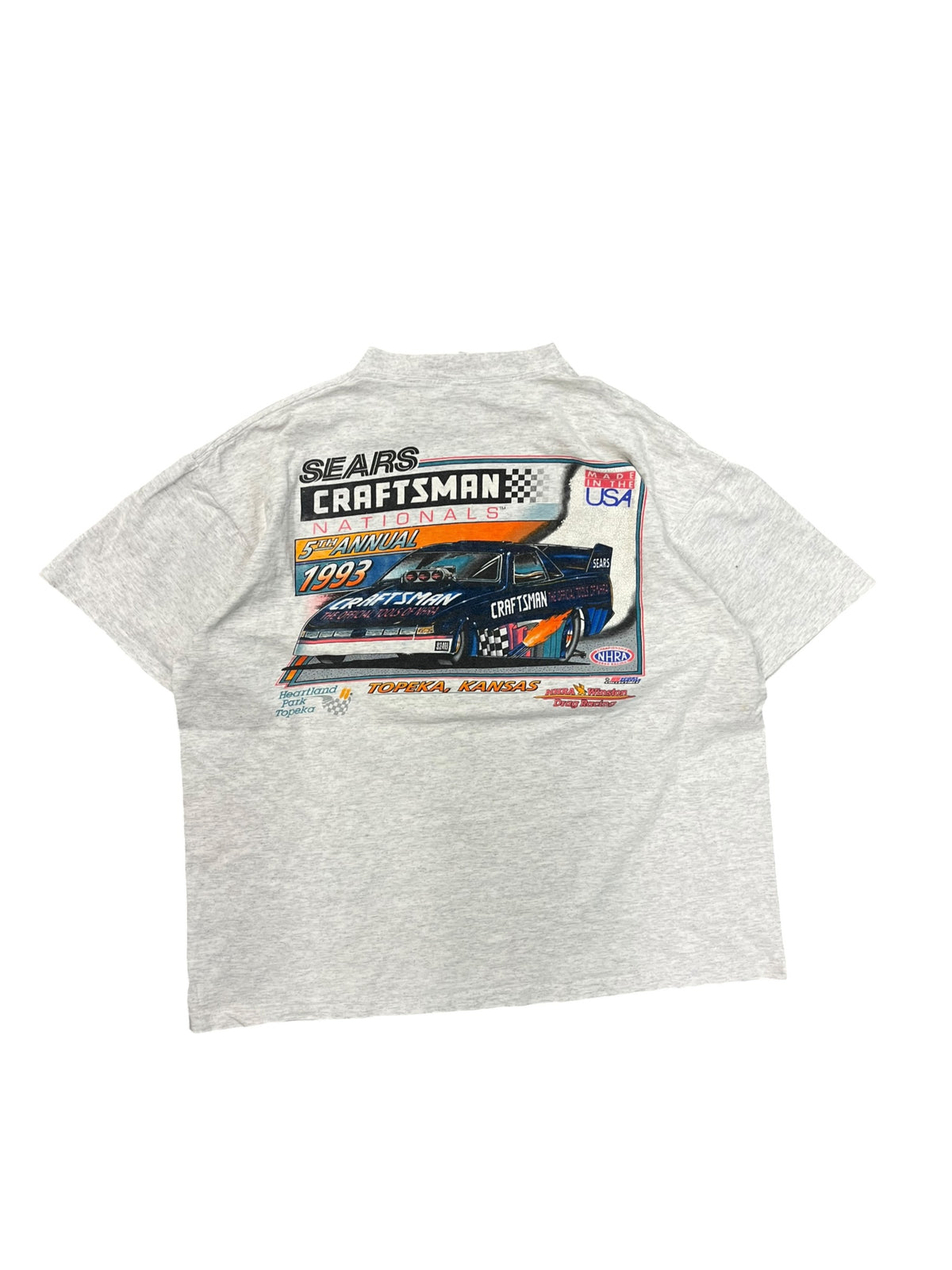 Vintage 1990s Autolite Nationals Racing Shirt XL