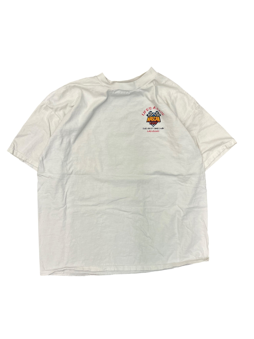Vintage 1990s Las Vegas Nascar Cafe Racing Shirt 2XL