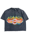 Vintage 2000s Strugis Rally Week Distressed Shirt Large