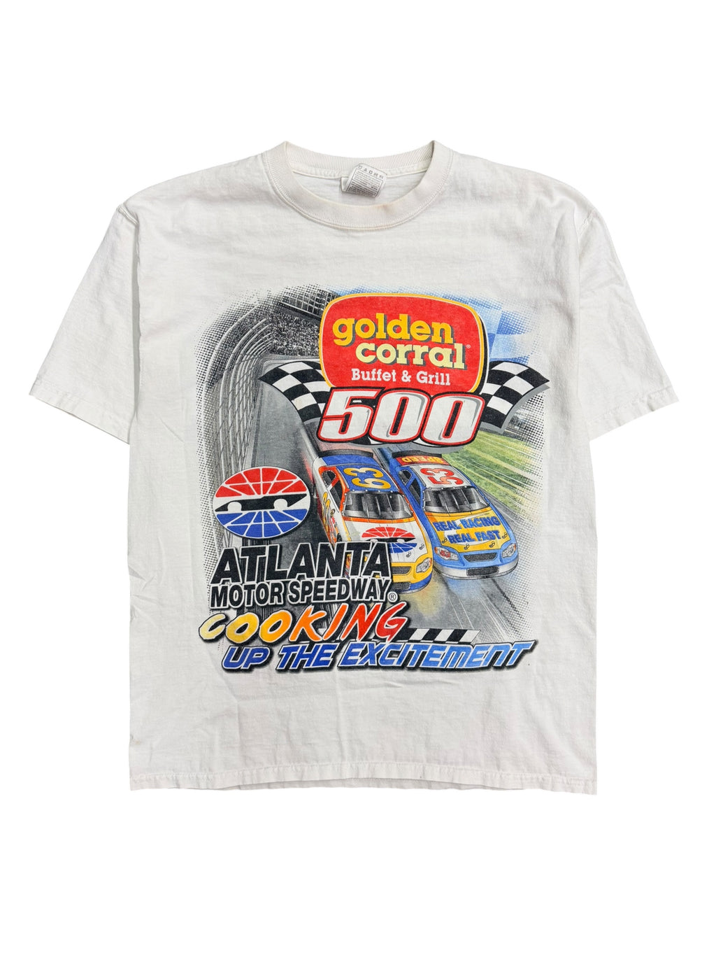 Vintage 2000s Atlanta Motor Speedway Cooking Shirt Medium