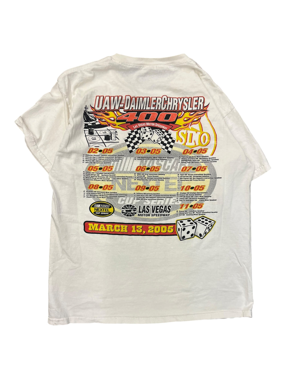 Vintage 2000s All Bets Are Off Nascar Shirt Large