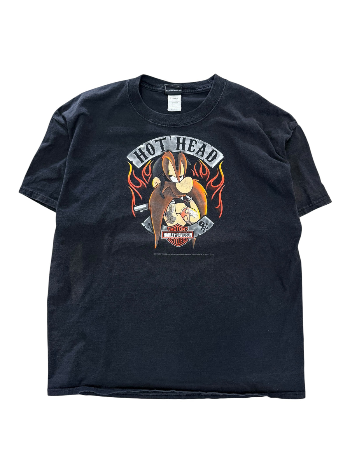 Vintage 2000s Harley Davidson Hot Head Shirt XL