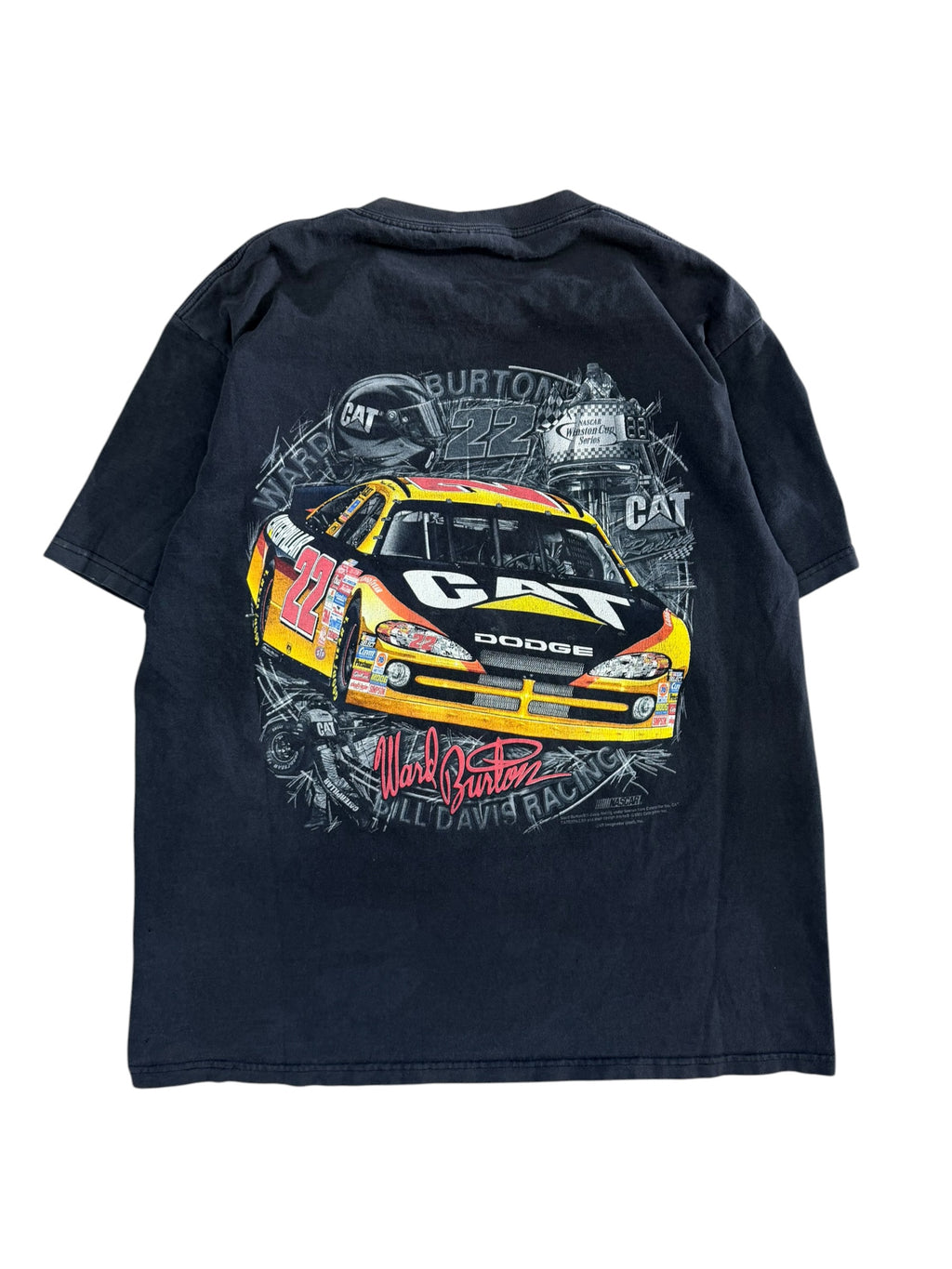 Vintage 2000s Burton Nascar Racing Shirt Large