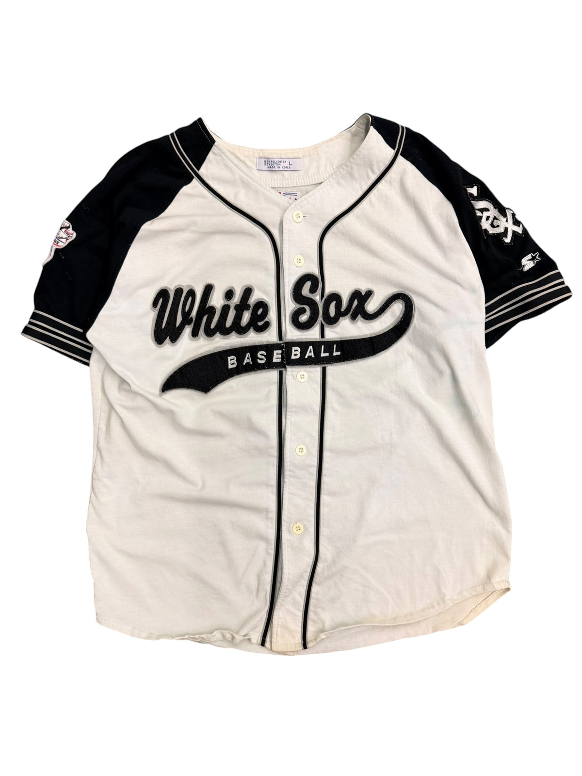 Vintage 1990s Chicago White Sox Starter Baseball Jersey Large
