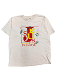 Vintage 1990s Jesus Is Lord Graphic Shirt XL
