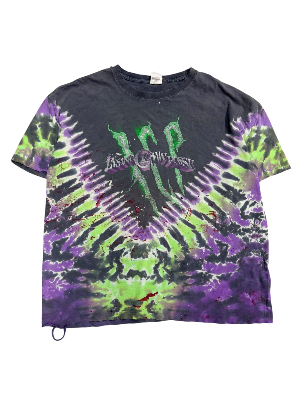 Vintage 2000s Insane Clown Posse Tie Dye Shirt 2XL