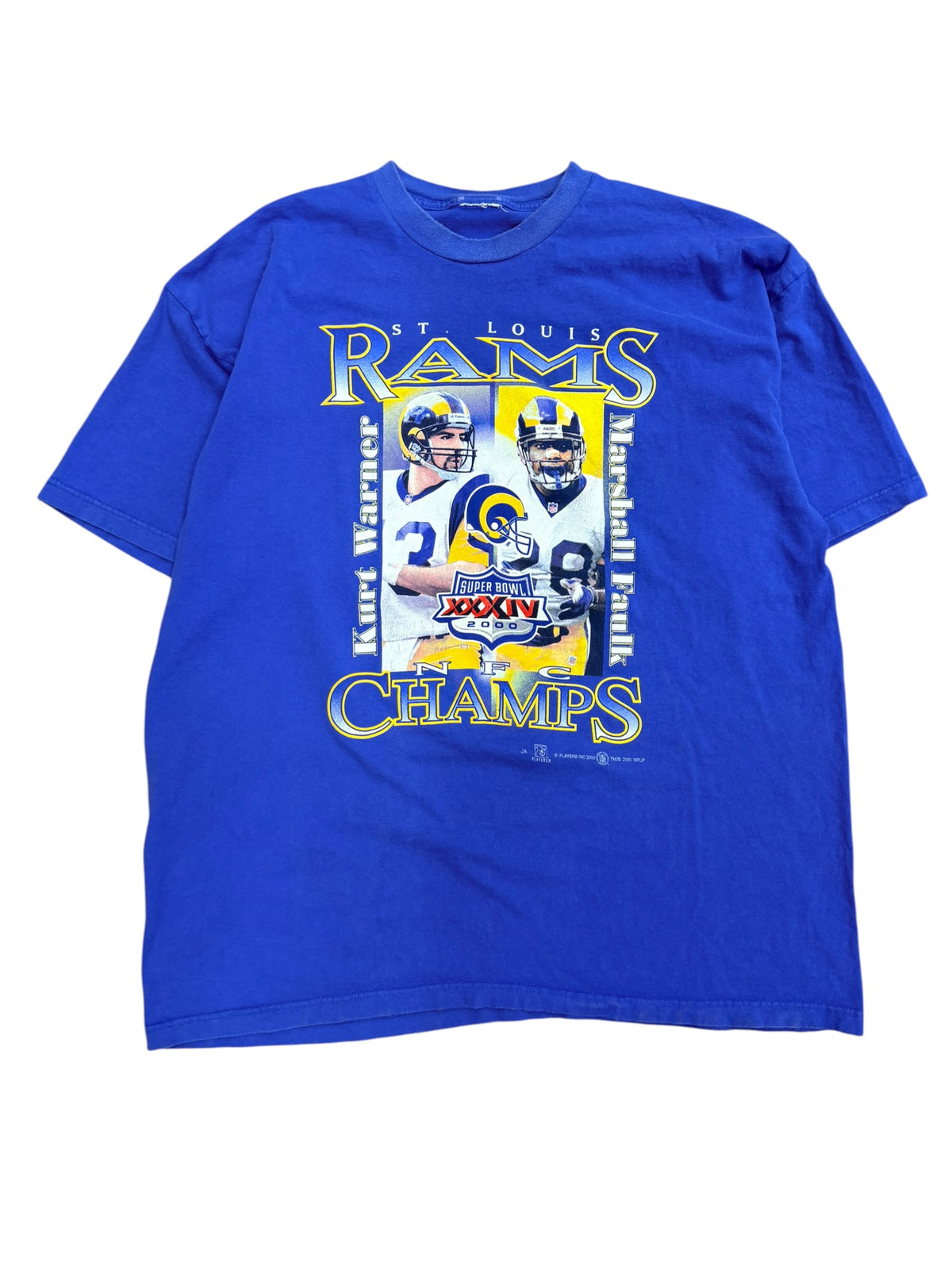 Vintage 2000s St Louis Rams Football Champs Shirt 2XL