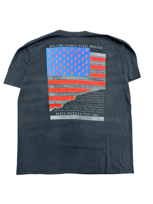Vintage 1989 Rolling Stones North American Tour Shirt XL