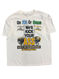 Vintage 2000s Pittsburgh Fan Hockey Football Shirt XL