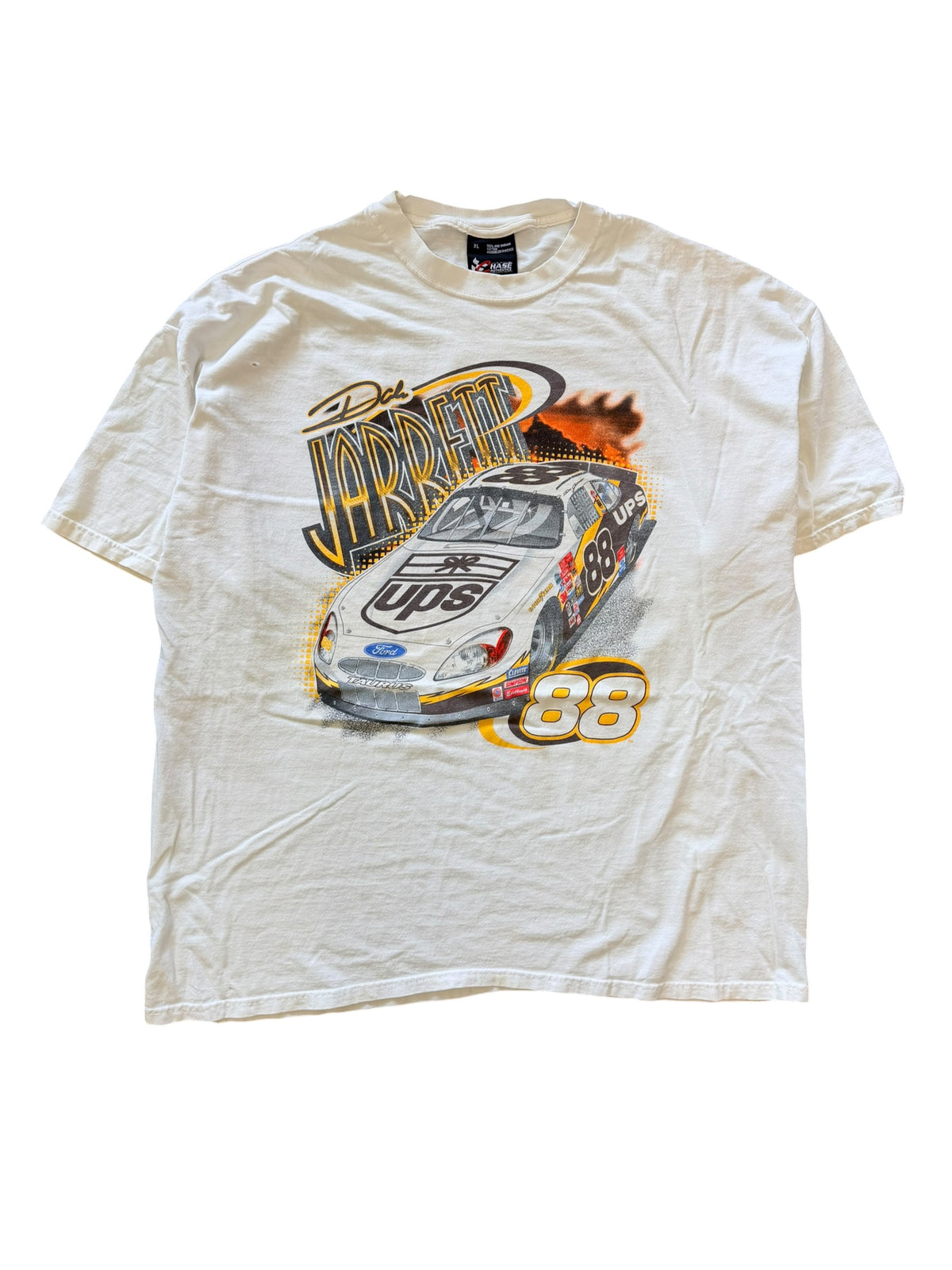 Vintage 1990s Dale Jarret UPS Nascar Shirt XL
