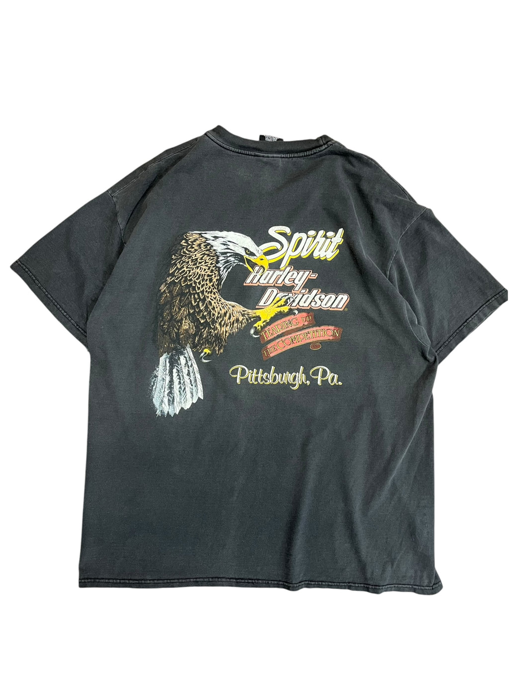 Vintage 90s Harley Davidson Pittsburgh PA. Shirt XL