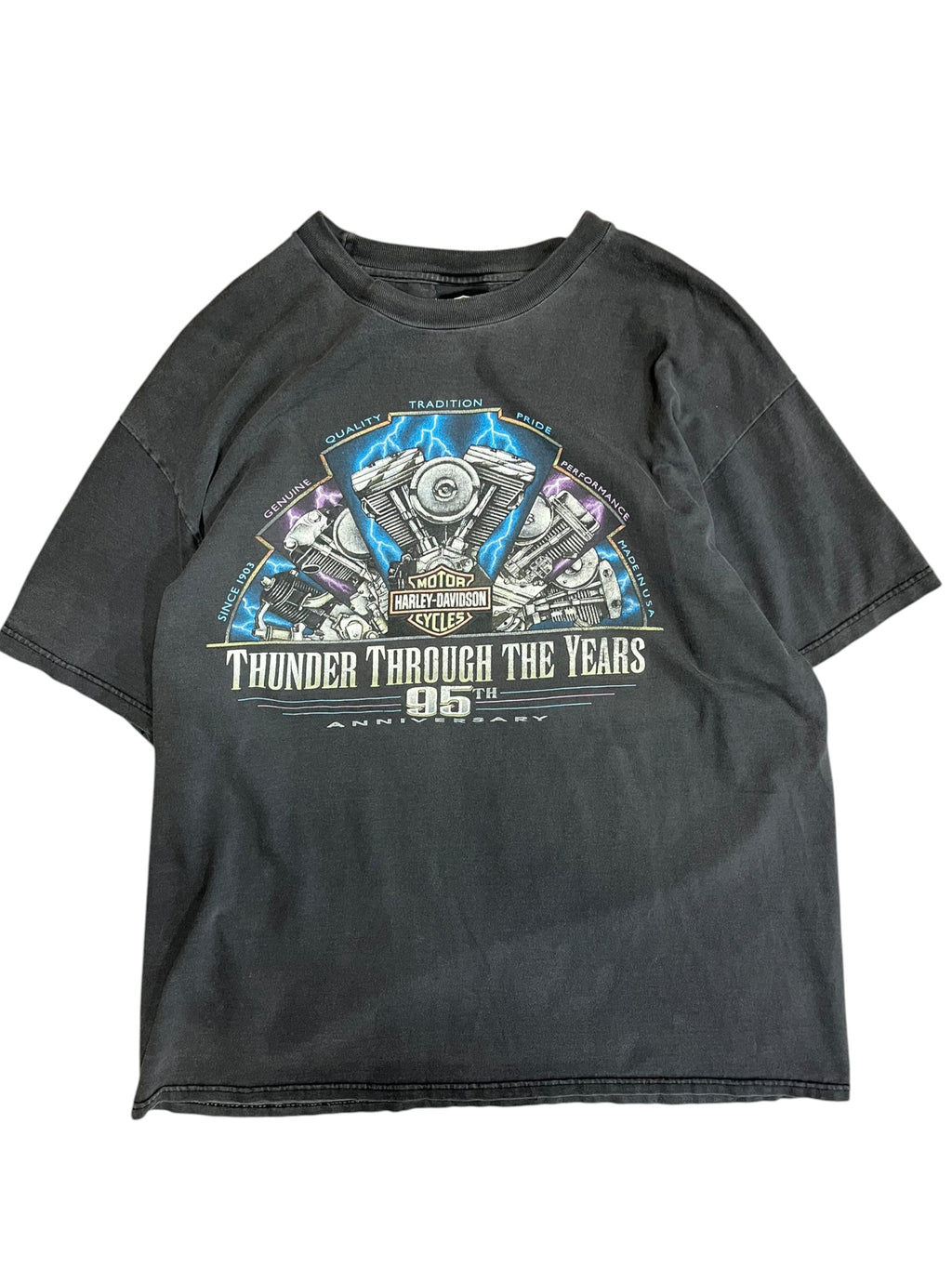 Vintage 90s Harley Davidson Pittsburgh PA. Shirt XL