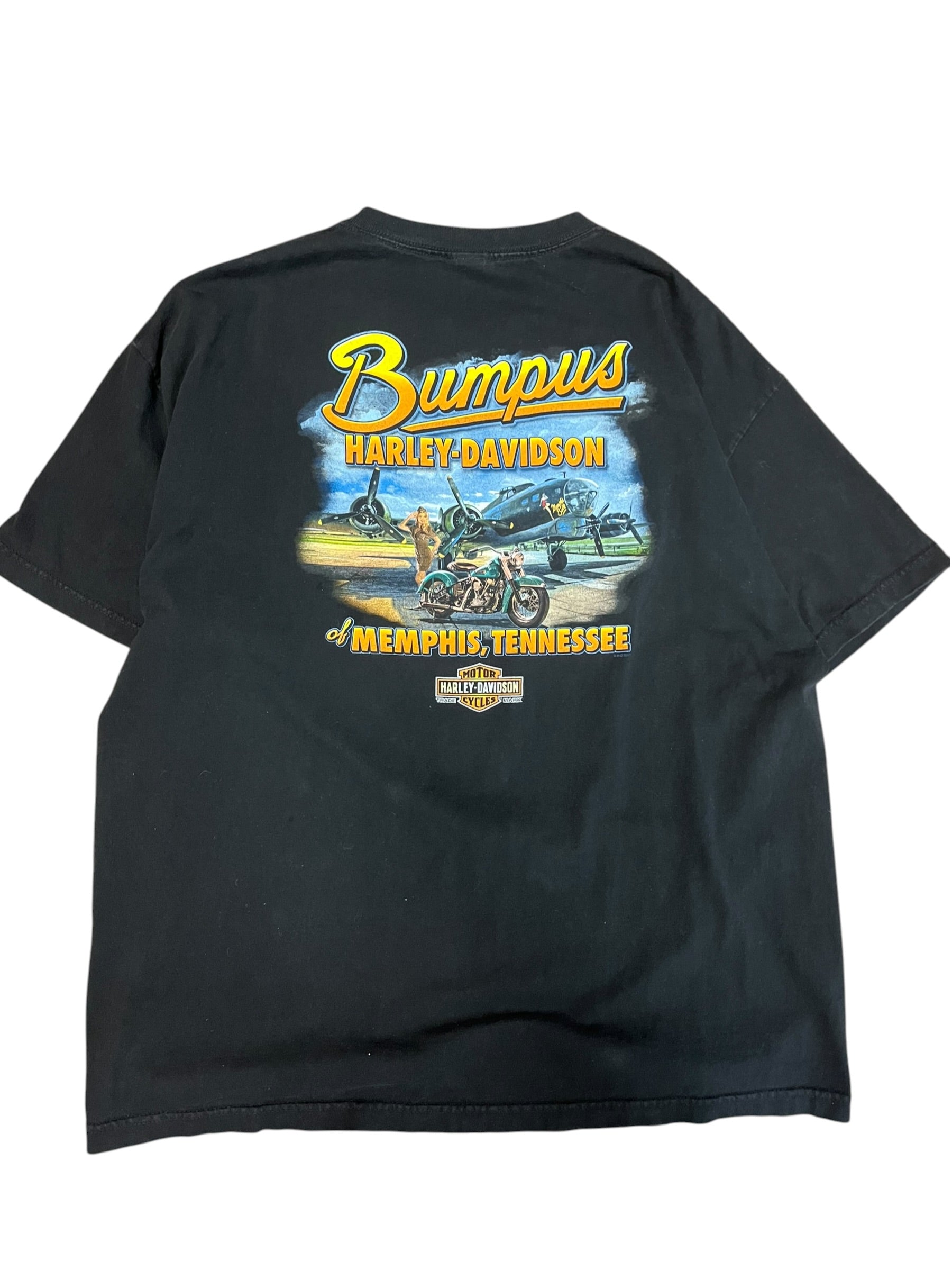 Vintage 2000s Harley Davidson Memphis, Tennessee shirt 2XL