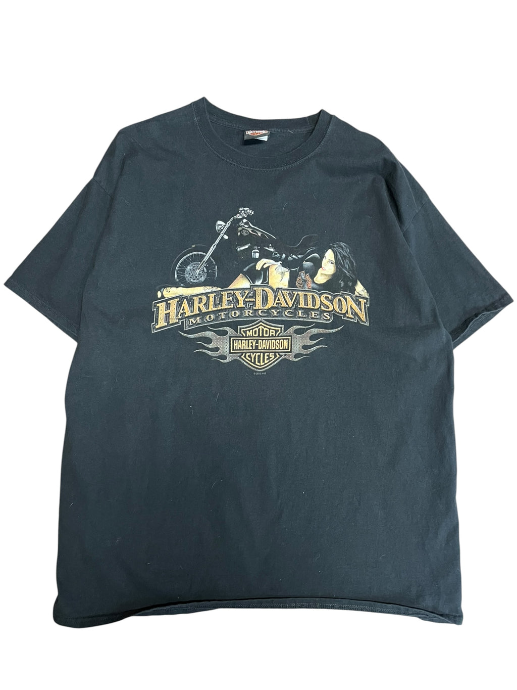 Vintage 2000s Harley Davidson Dodge City Shirt 2XL
