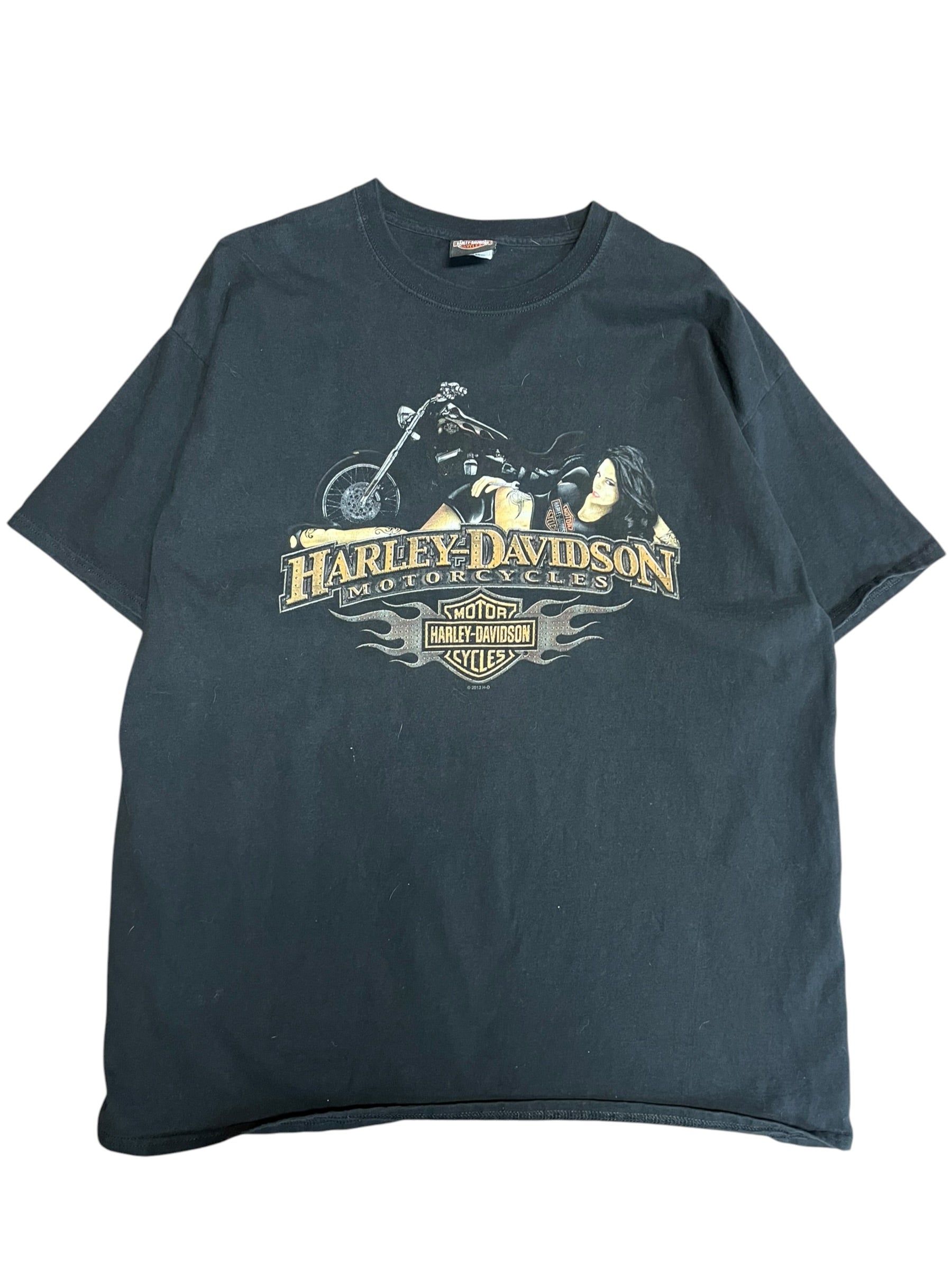 Vintage 2000s Harley Davidson Dodge City Shirt 2XL