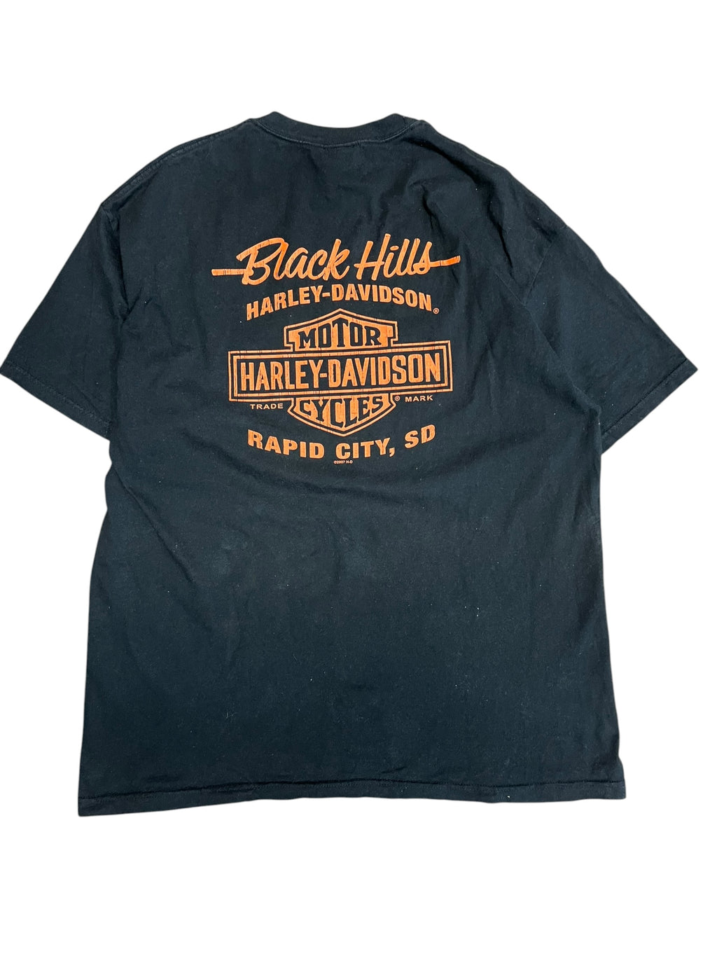 Vintage 2000s Harley Davidson Rapid City, SD shirt XL