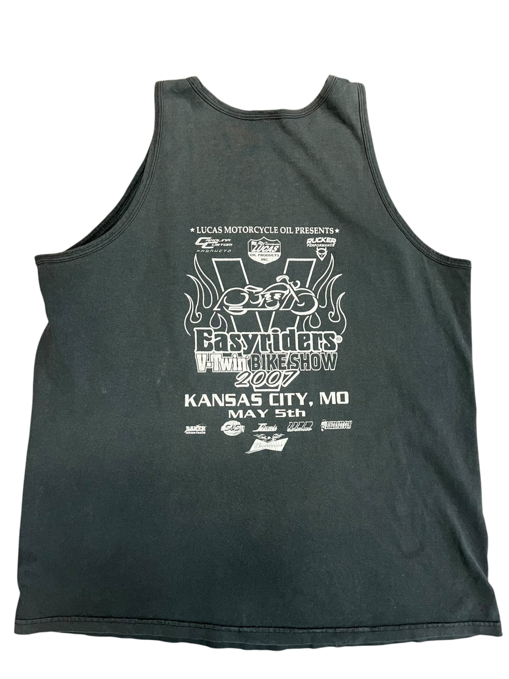 Vintage 2000s Easyriders Kansas City tank top large