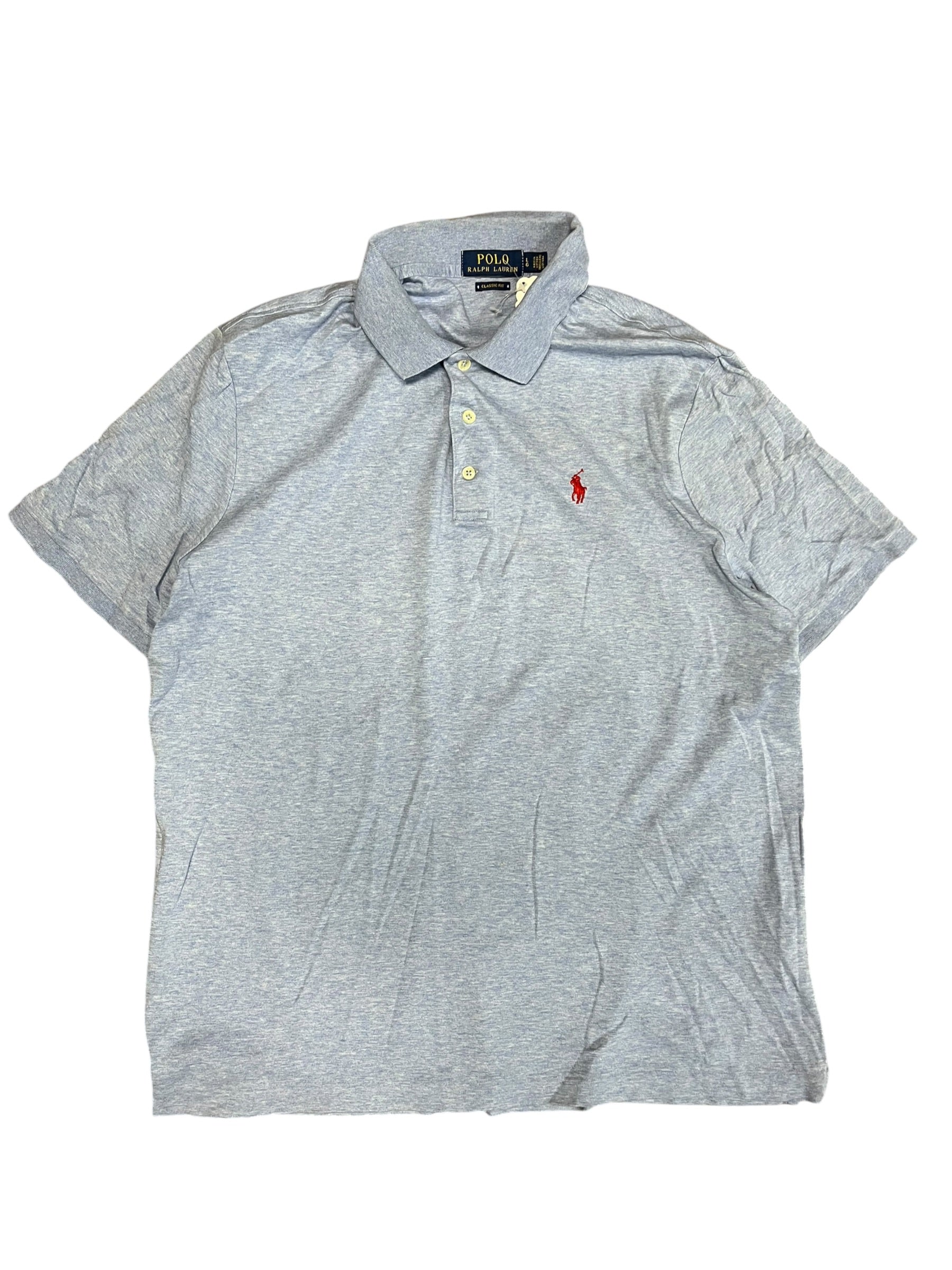 Vintage 2000s Powder Blue Polo Large
