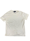 Vintage 2000s White Striped Ralph Lauren Shirt XL