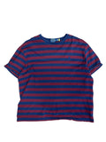 Vintage 2000s Blue/Red Striped Ralph Lauren Shirt Large