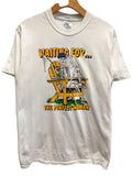 Vintage 1990s Waiting For The Perfect Womens Graphic Shirt Medium
