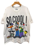 Vintage 1990s “So Cool” Looney Tunes Graphic Shirt XL