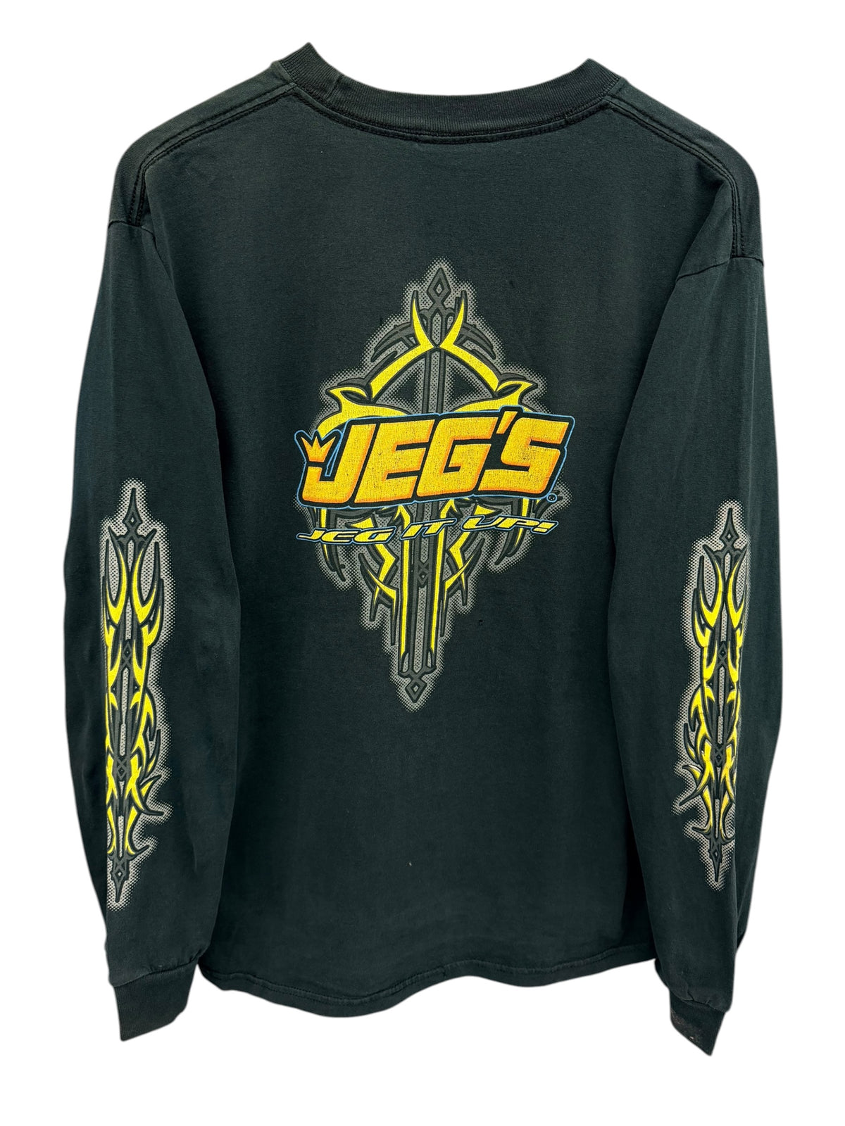 Vintage Y2K Jegs Tribal Long Sleeve Graphic Shirt Large