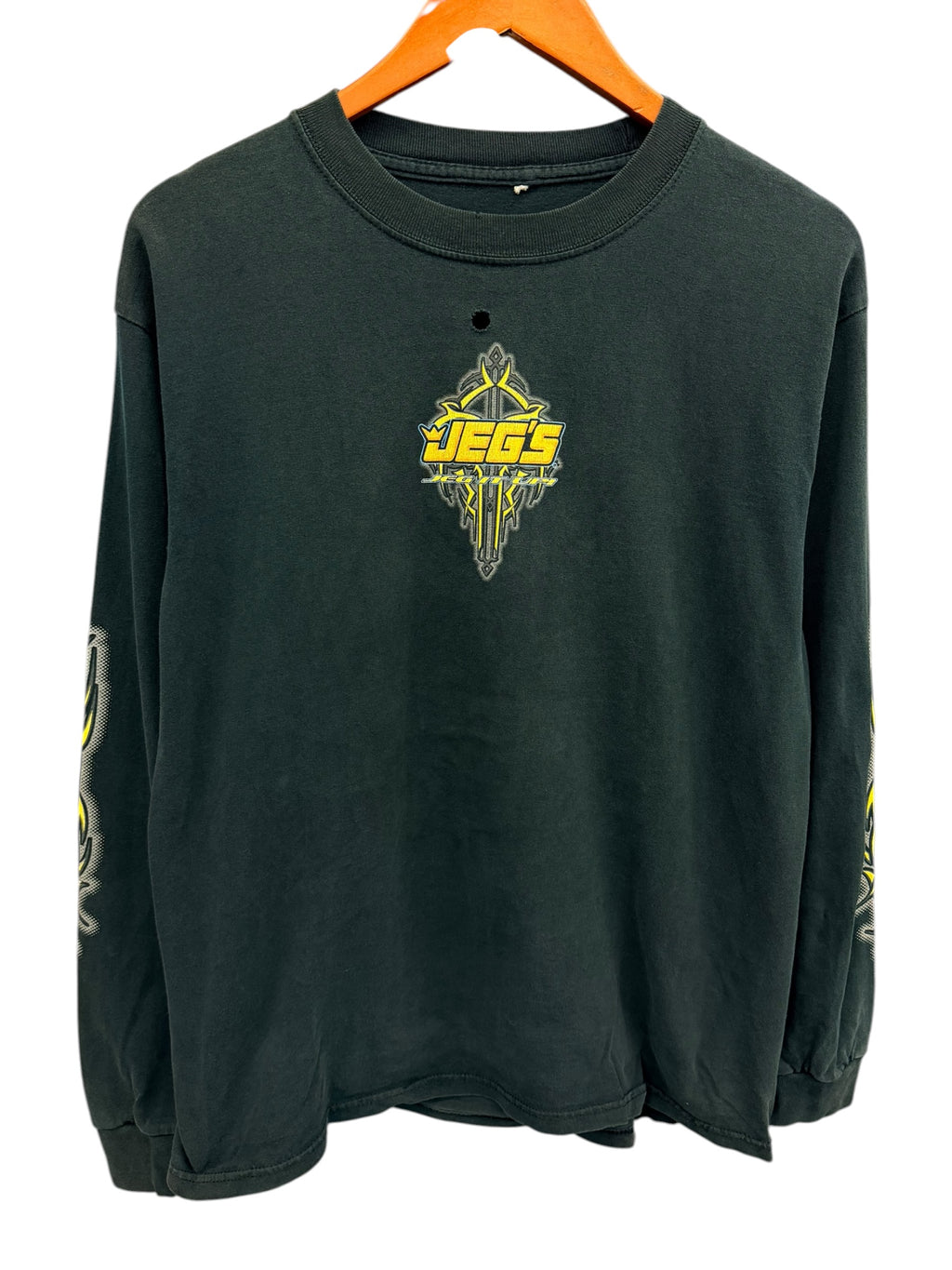 Vintage Y2K Jegs Tribal Long Sleeve Graphic Shirt Large