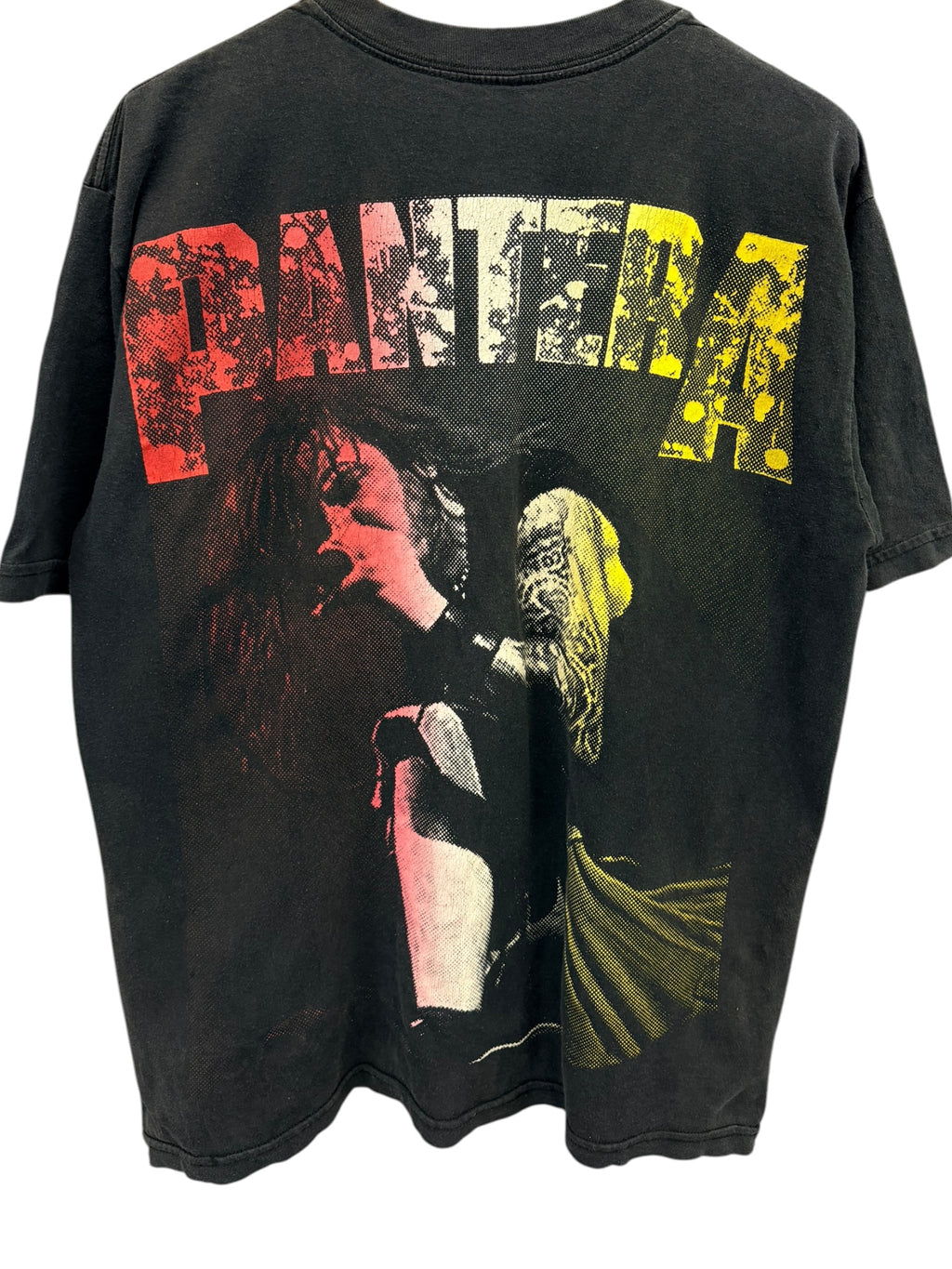 Vintage 1990s Pantera Rock All Over Big Print Graphic Shirt XL