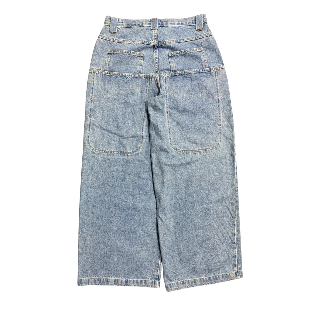 Vintage 1990s Utility Skater Baggy Wide Leg Pants 34x30