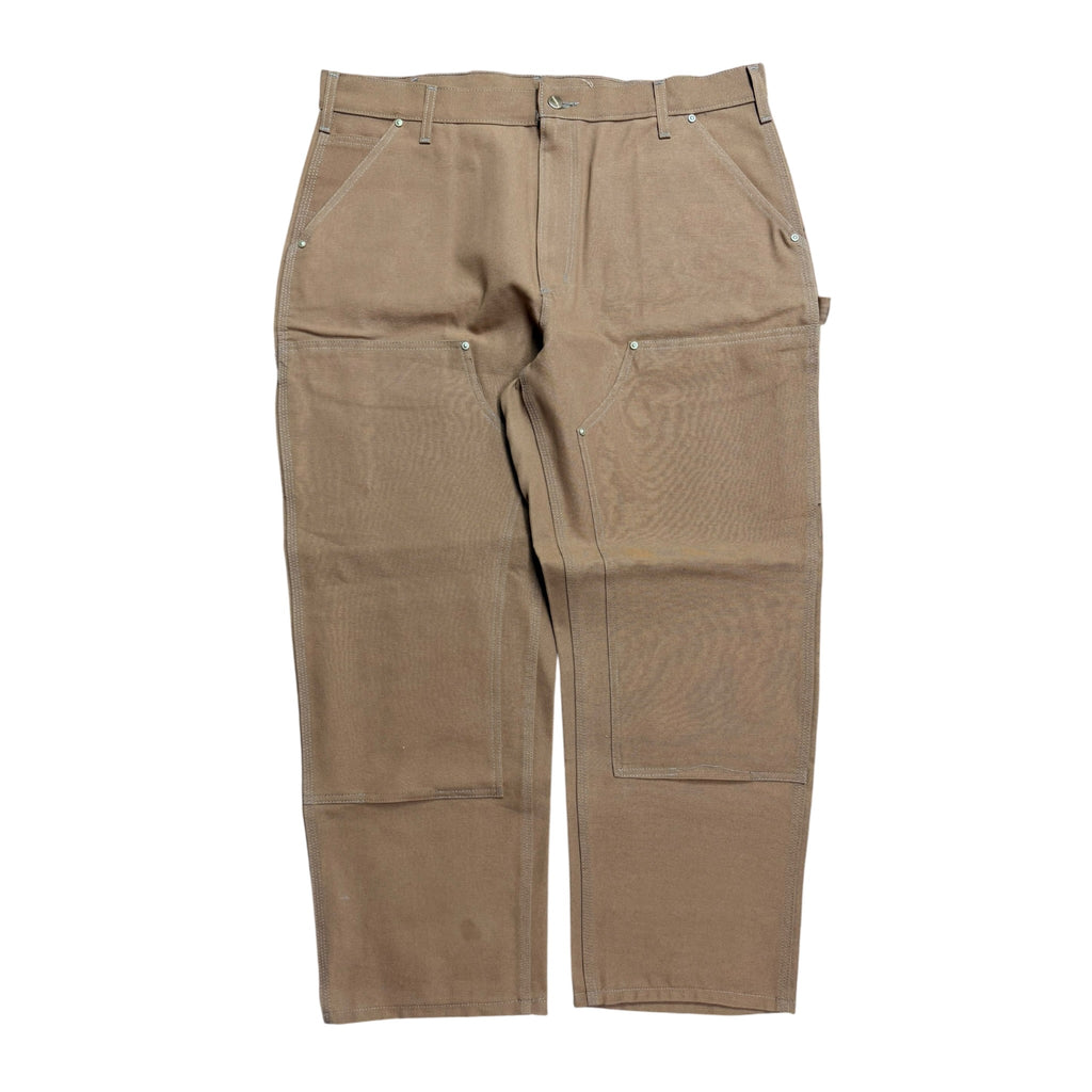 Vintage 2000s Carhartt Khaki Double Knee Pants NWT 38x28