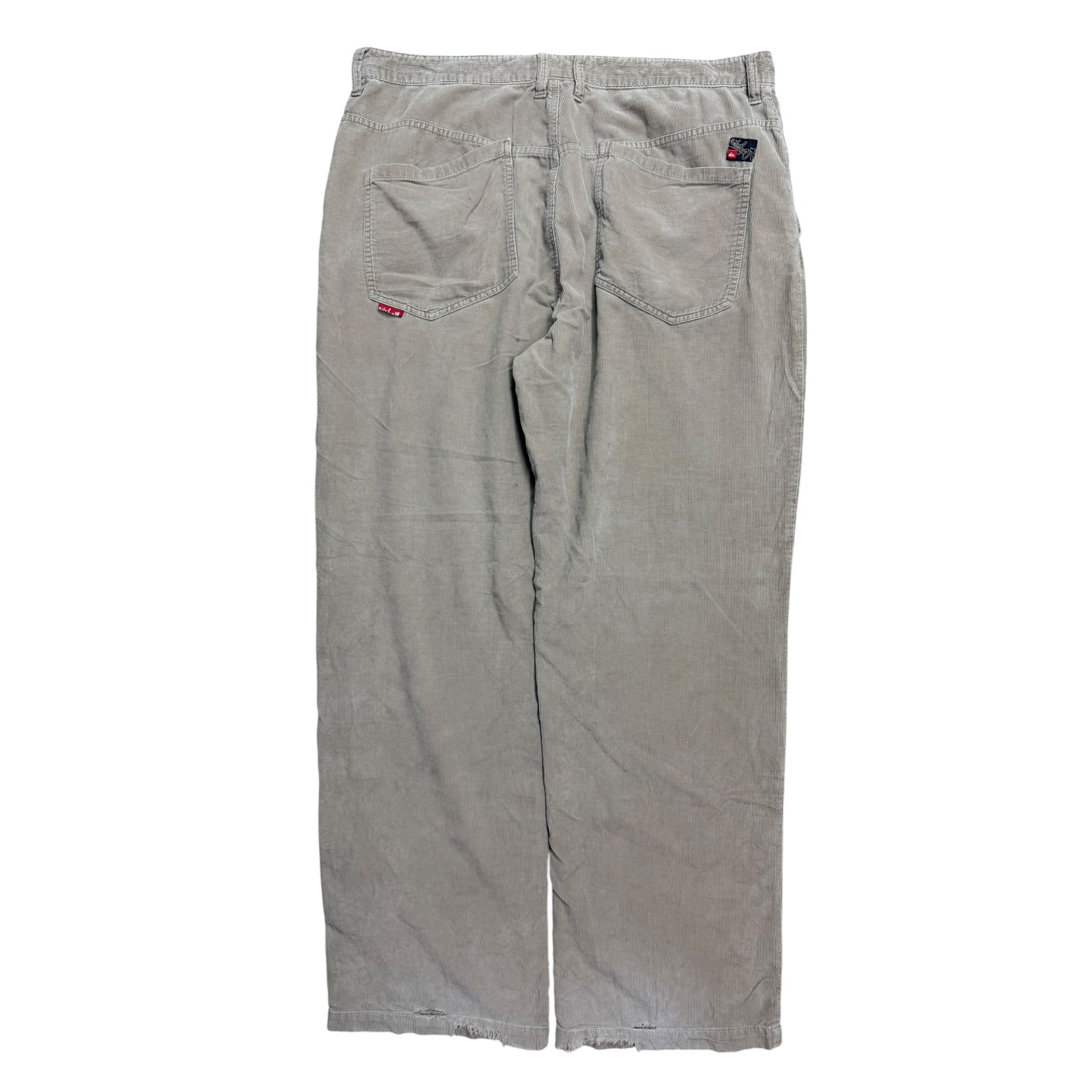 Vintage 2000s Quicksilver Baggy Skate Corduroy Pants 38x32