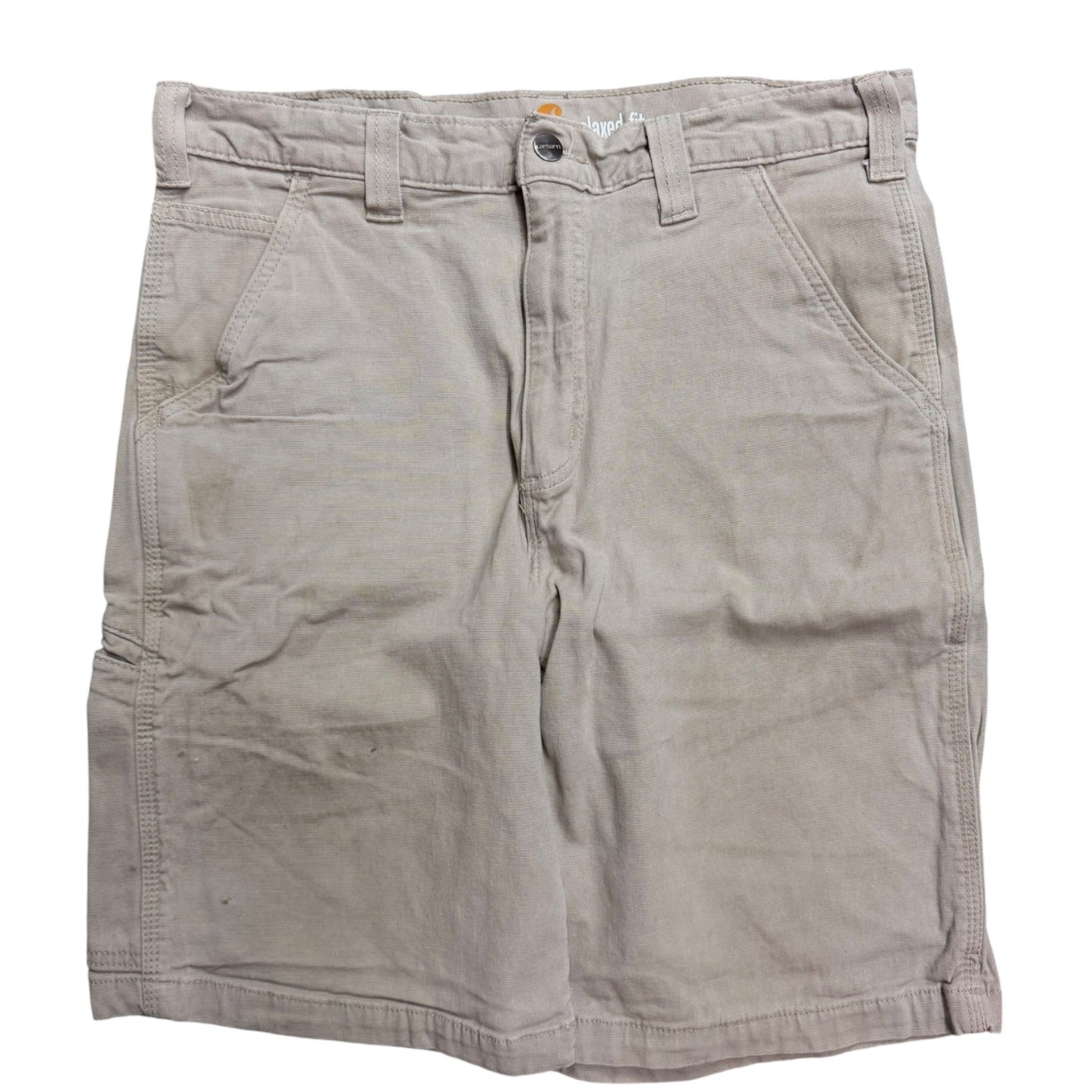 Vintage 2000s Carhartt Khaki/Tan Work Jort Shorts 32W