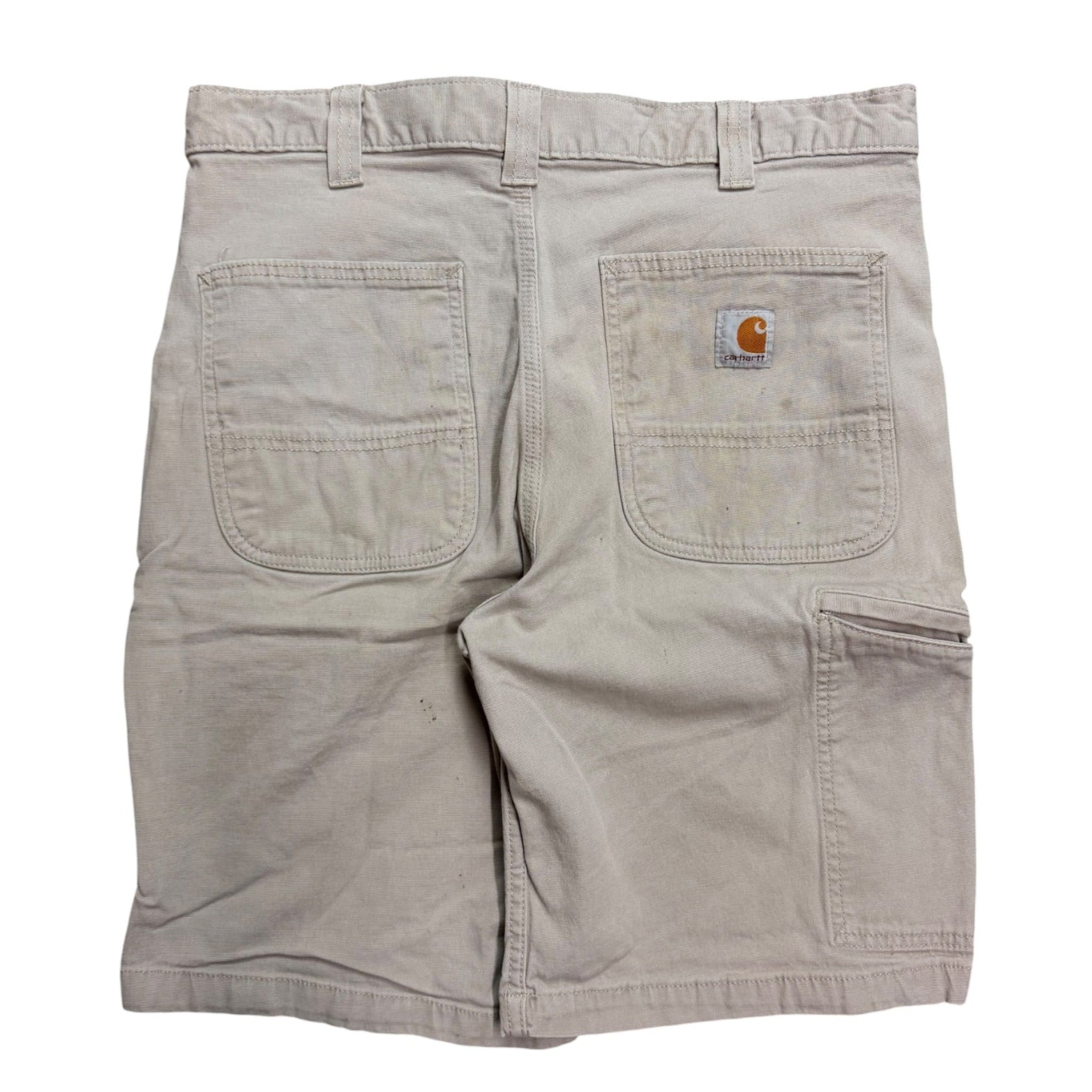 Vintage 2000s Carhartt Khaki/Tan Work Jort Shorts 32W